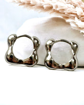 Silver Antitarnish Hoops